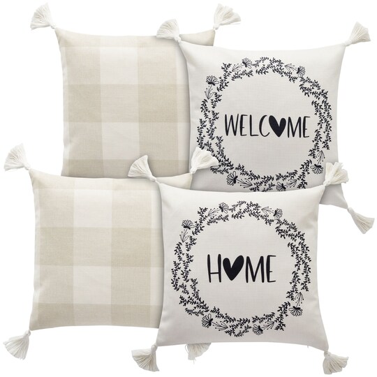 Farmhouse throw pillow covers online